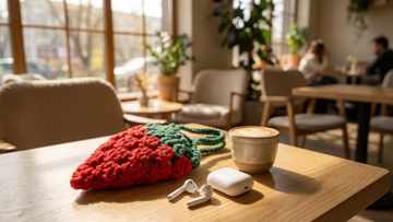 How to Crochet a Strawberry Pouch