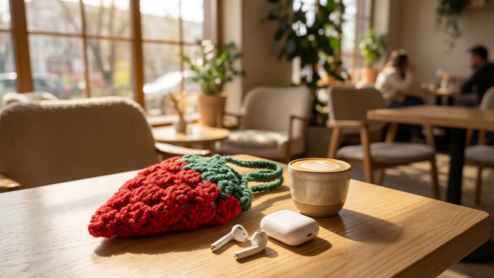 How to Crochet a Strawberry Pouch