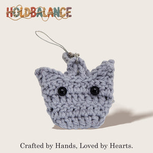 Crochet Earphone Case - Cat | Handmade