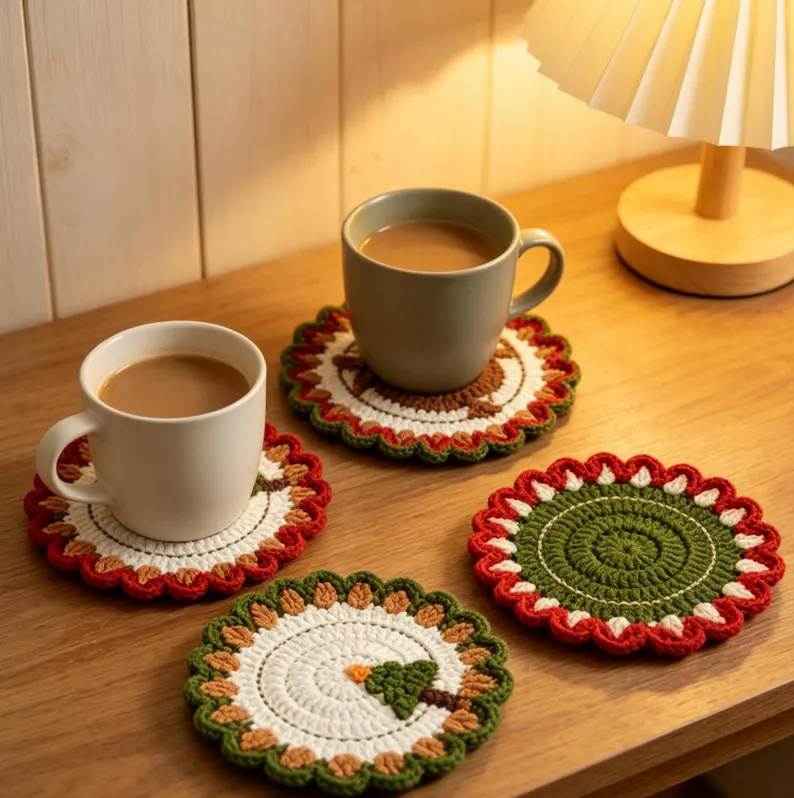diy-christmas-coaster-crochet-starter-kit-festive-wreath-reindeer-tree-designs