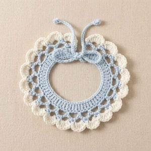 Vintage Scalloped Crochet Collar Pattern - PDF Step-by-Step Tutorial
