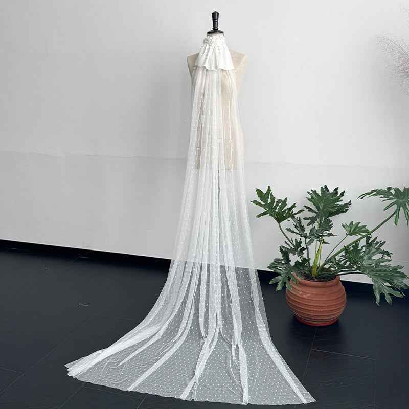 wholesale-white-bow-polka-dot-mesh-wedding-veil-custom-french-retro-bridal-accessories-for-wholesalers