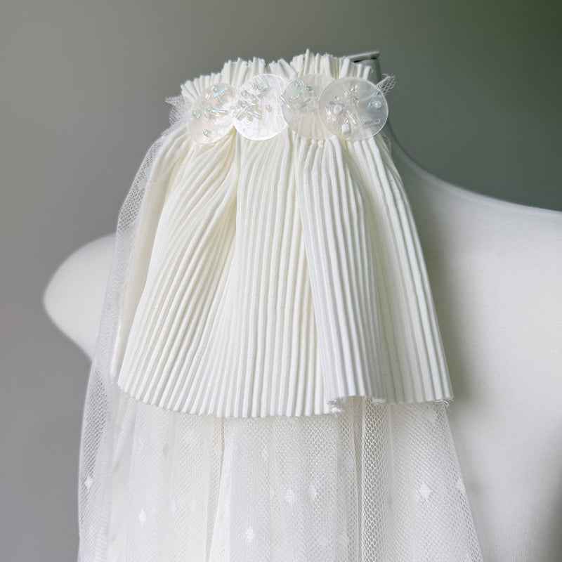 wholesale-white-bow-polka-dot-mesh-wedding-veil-custom-french-retro-bridal-accessories-for-wholesalers