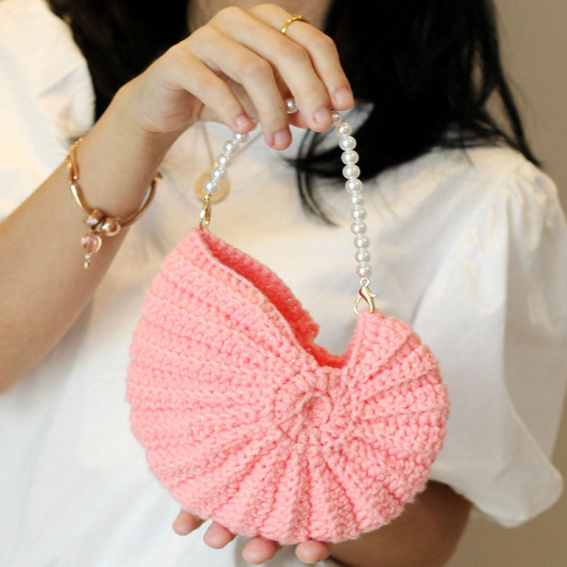 conch-shaped-crochet-bag-custom-handmade