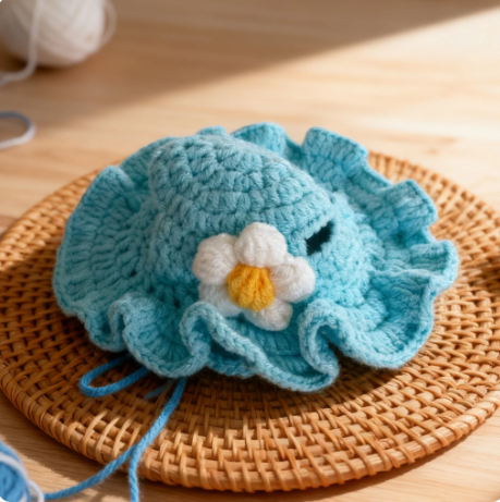 handmade-crochet-cat-hat-cute-flower-pet-bonnet-for-photos-daily-wear