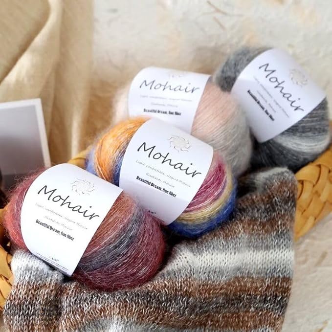 holdbalance-mohair-gradient-yarn-25g-set-fluffy-cotton-knitting-yarn-for-handmade-accessories