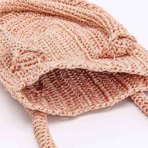 Natural Fashion Tote - Handmade Crochet - Holdbalance