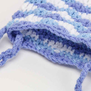 Shoulder Handbag - Hand-Crocheted | Wavy Pattern - Holdbalance