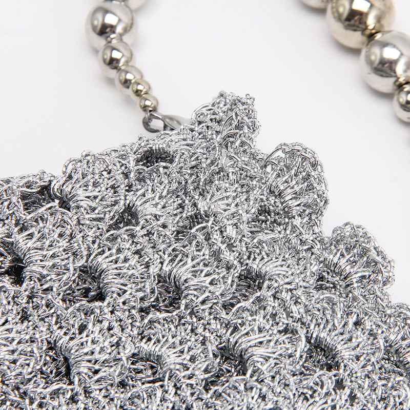 metallic-mesh-pattern-tote-bag-handcrafted-holdbalance