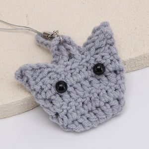 Crochet Earphone Case - Cat