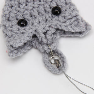 Crochet Earphone Case - Cat