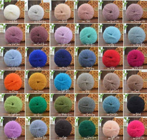 Rainbow Mohair Kid Silk Lace Yarn-Hand Dyed, Solid Color Wool Yarn, Knitting Yarn