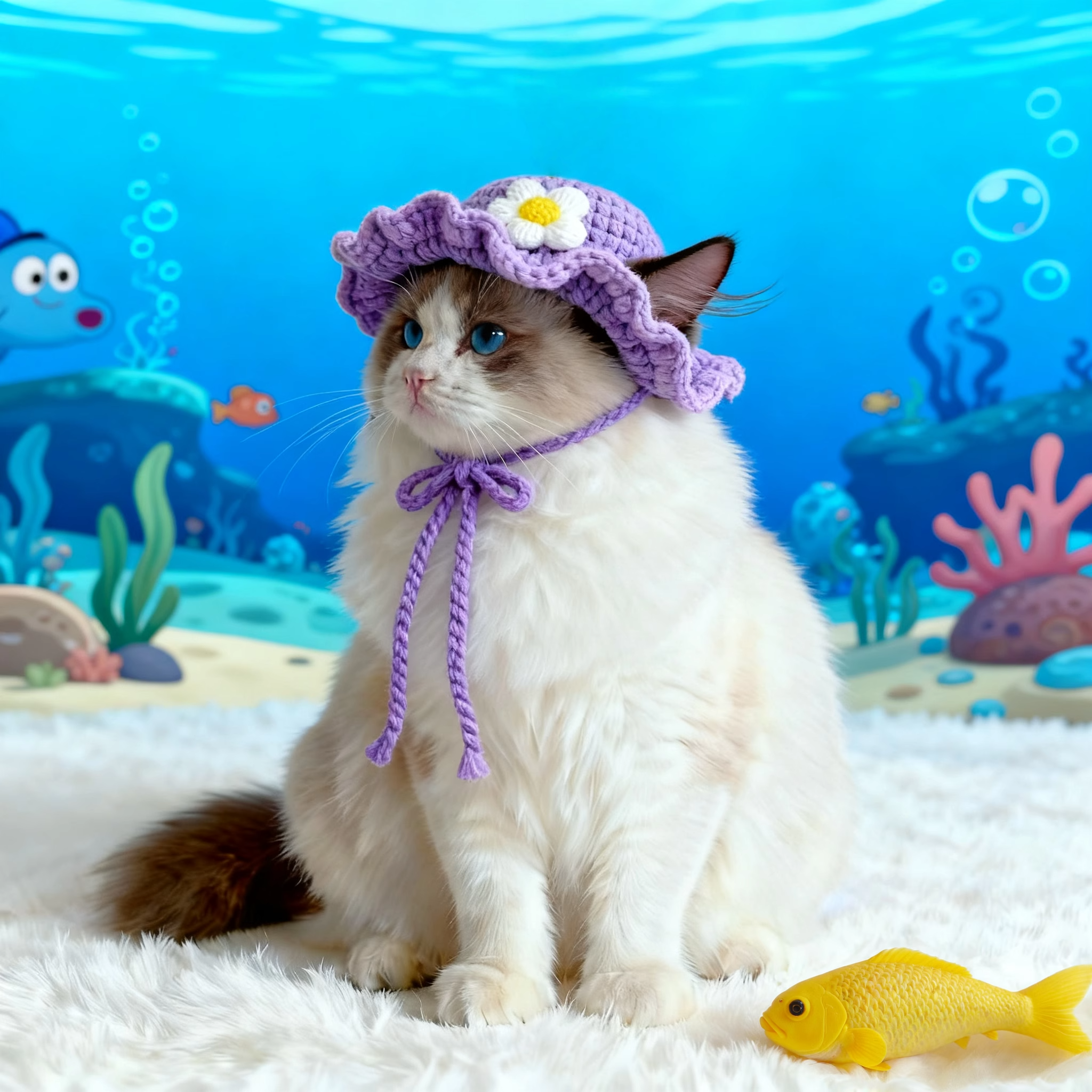 handmade-crochet-cat-hat-cute-flower-pet-bonnet-for-photos-daily-wear